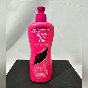 Fanci Full Temporary Hair Color 21 Plush Brown 9 Oz